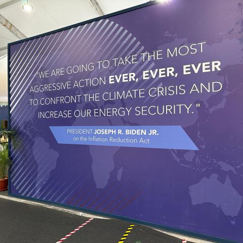 Quote by President Joe Biden at COP27