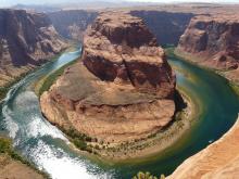 canyon and a river