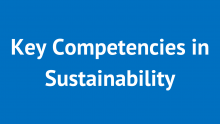 Key Competencies in Sustainability