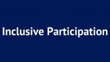 Inclusive Participation